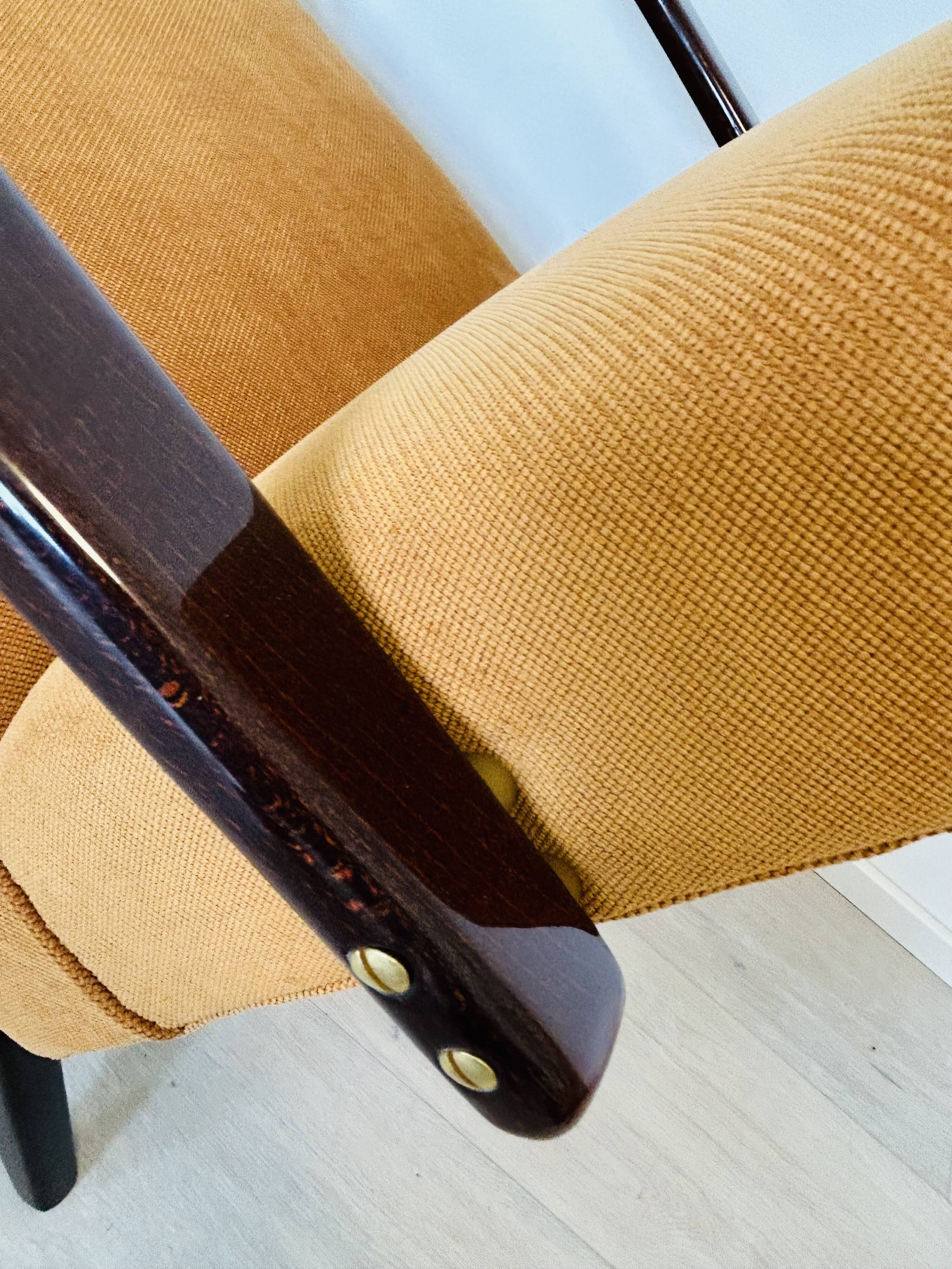 Vintage Armchair by Jaroslav Smidek for TON