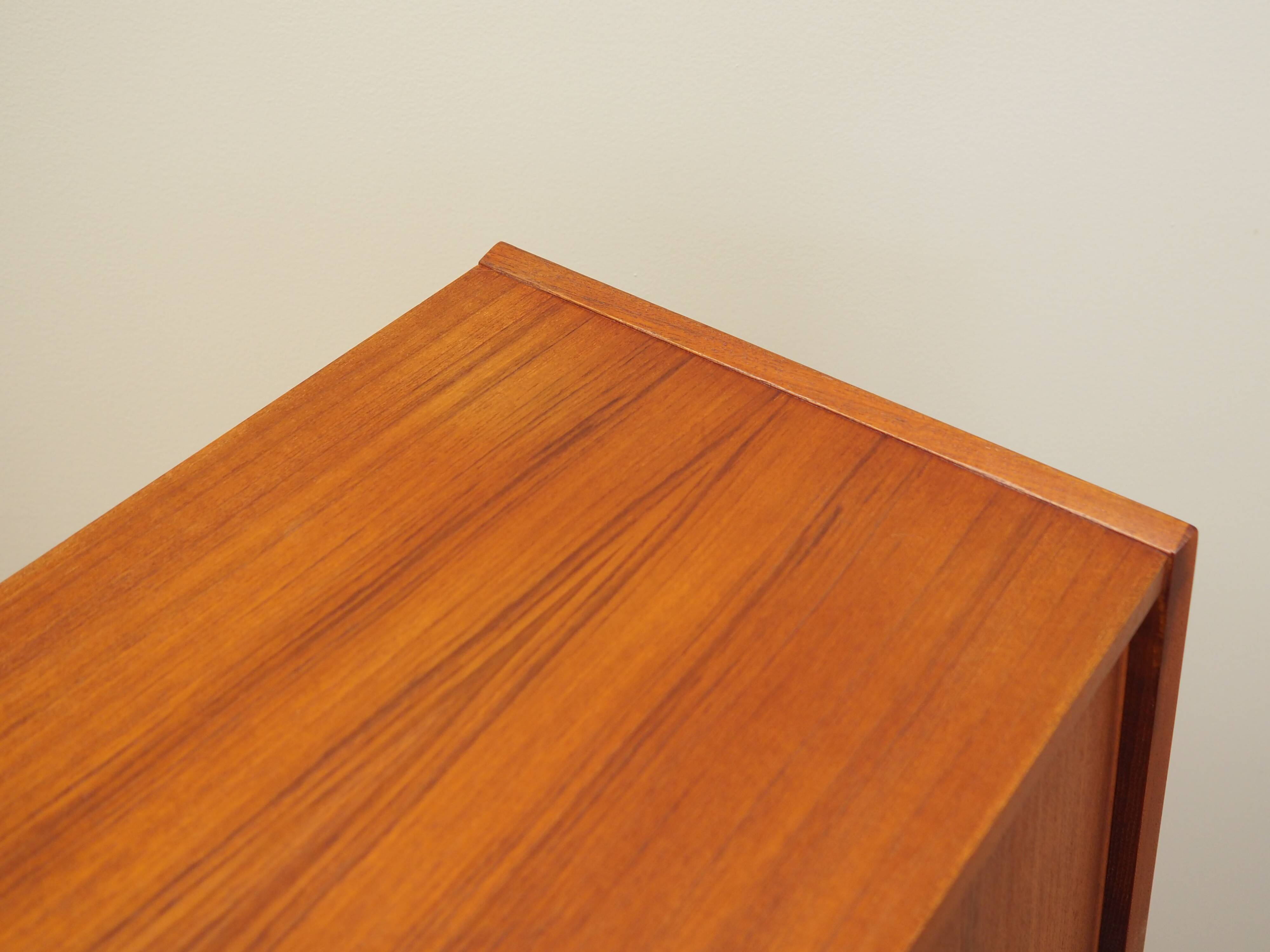 Teak highboard, Danish design, 1960s, production: Denmark