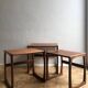 Nested tables Quadrille, teak - G Plan edition 1960