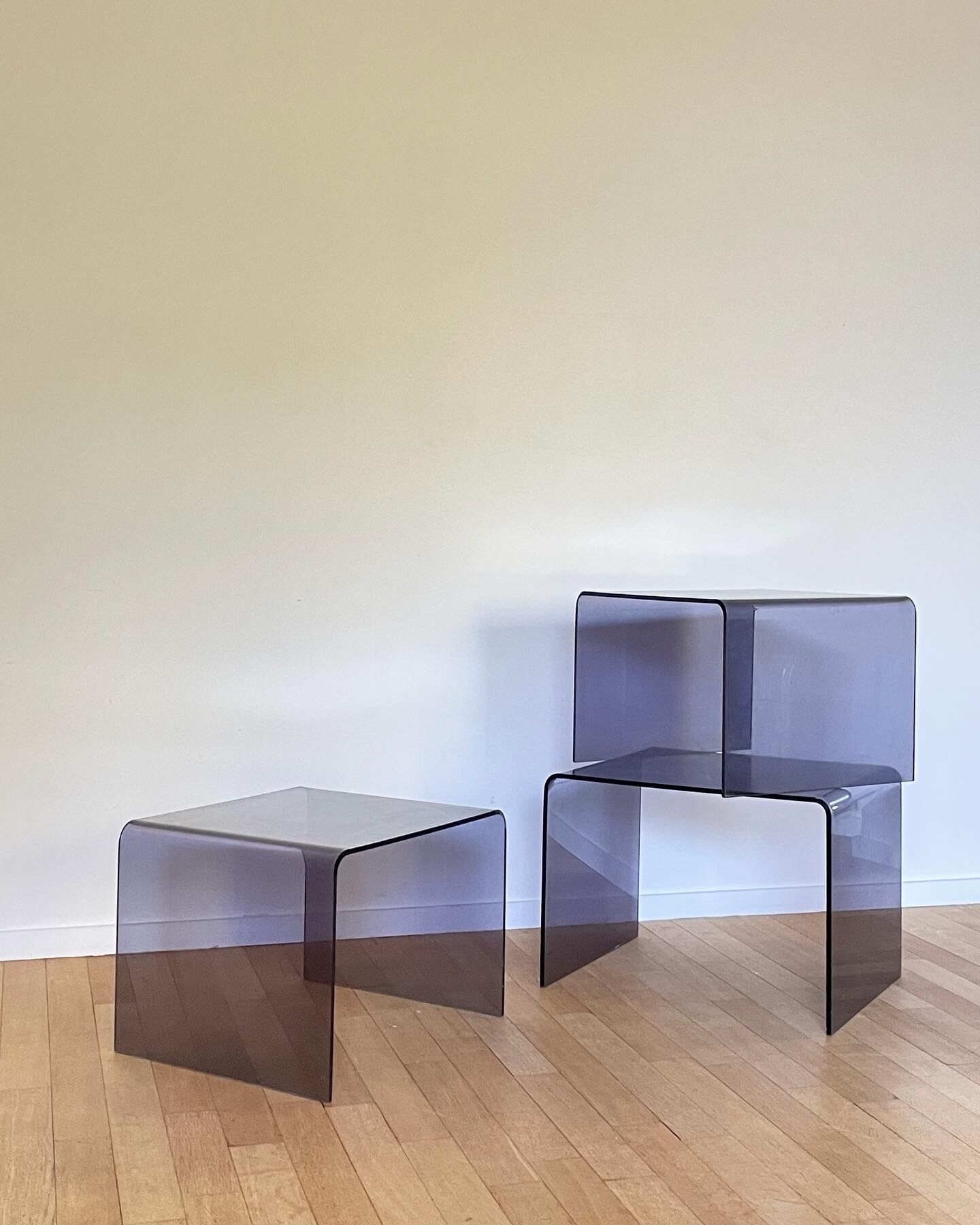Tables gigognes Michel Dumas, 1970