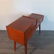 Teak Entrance Cabinet 3 Drawers By Talgø, Scandinavian Mid-Century 1960s