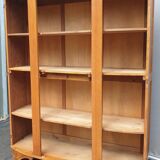 Library Art Deco cabinet curved lines L155