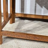 Oriental Folding Table in Exotic Wood – Early 20th Century