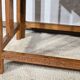 Table Orientale Pliante en Bois Exotique – Début XXe