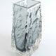 Whitefriars Pewter Coffin Vase by Geoffrey Baxter - textured range