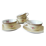 Tasses vintage Ceranord St Amand, Dany