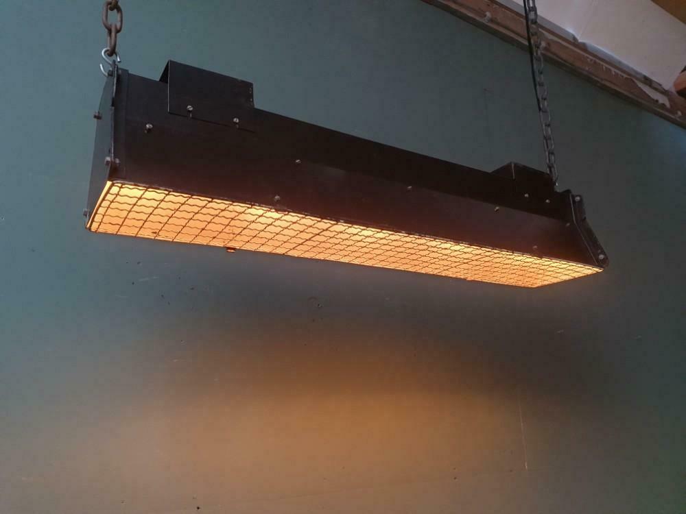 Lampe de théâtre industrielle noire ADB