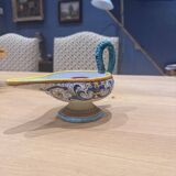 Painted ceramic candlestick – Deruta