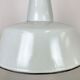 Industrial Grey Enamel Factory Pendant Lamp from Zaos, 1960s
