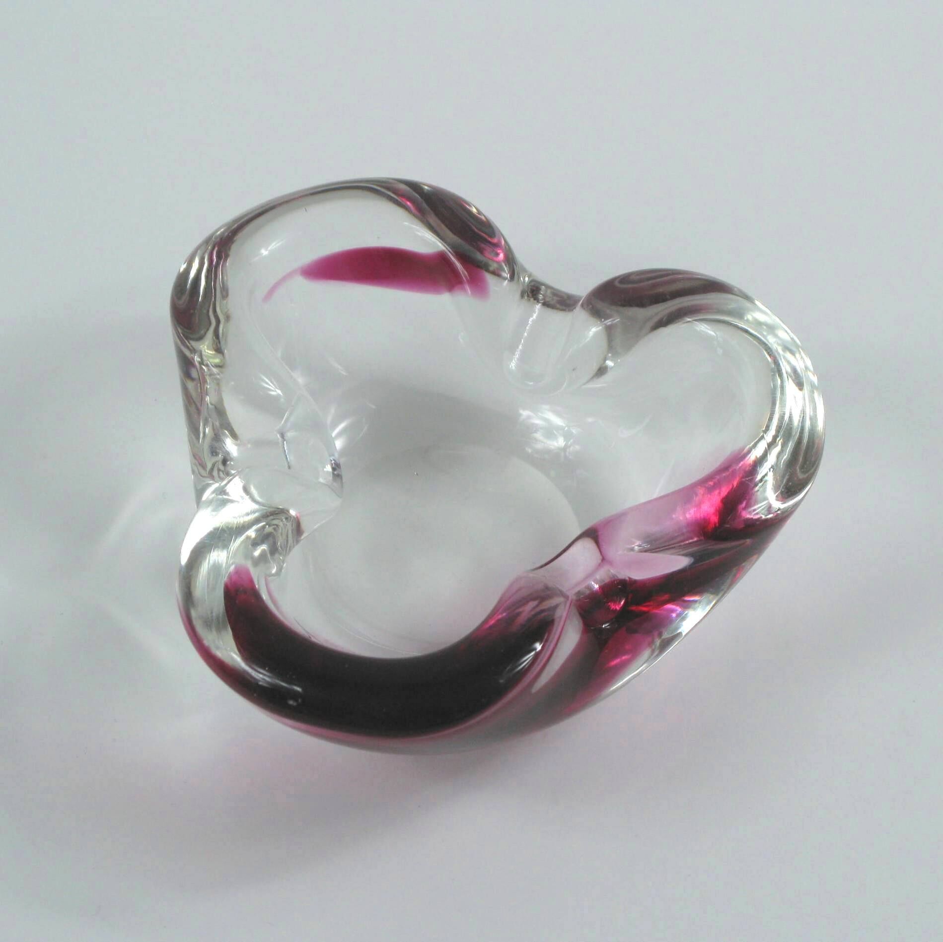 Mid-century murano glass ashtray 1960