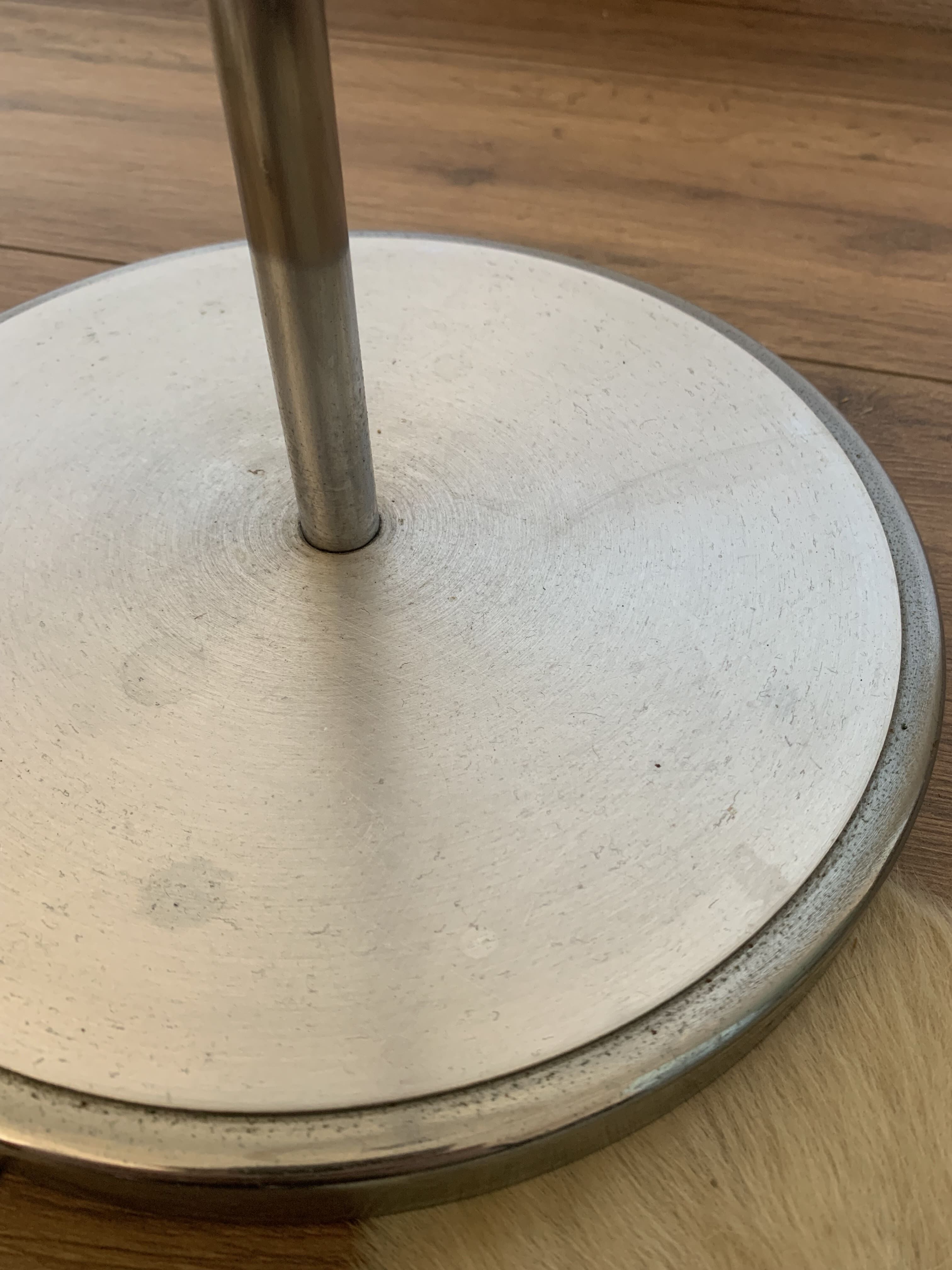 Vintage chrome floor lamp