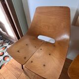Barrel Chairs Pierre Guariche ARP Steiner x4