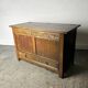 Early 20th Century Oak Blanket Box Mule Chest with Drawer Jacobean Style
