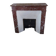 Red marble fireplace surround - early 20th century