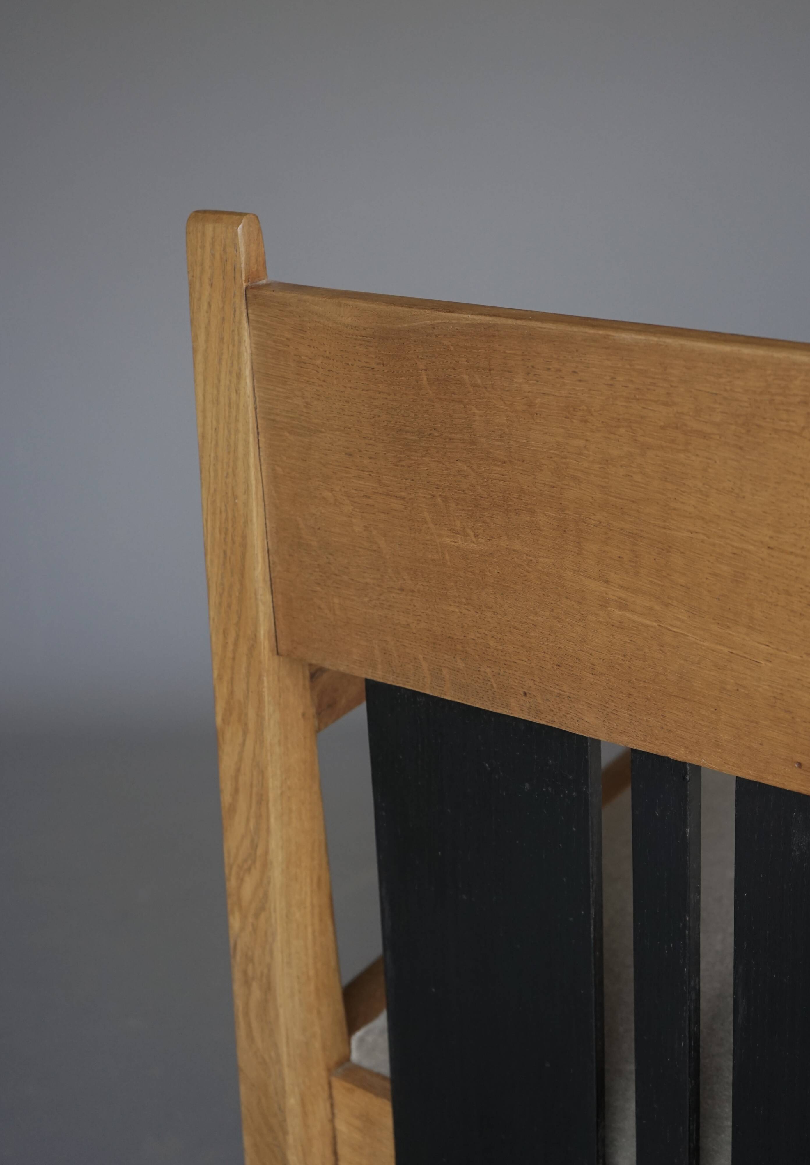 Oak Dutch Art Deco Armchair by Cor Alons for Winterkamp & van Putten