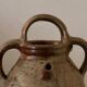 Three-handled sandstone jar, vinegar