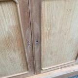 Buffet impérial rénové en bois du 20ème 120cm