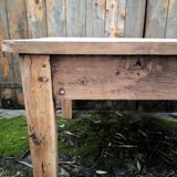 Wooden coffee table