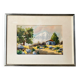 Aquarelle La montagne 1972