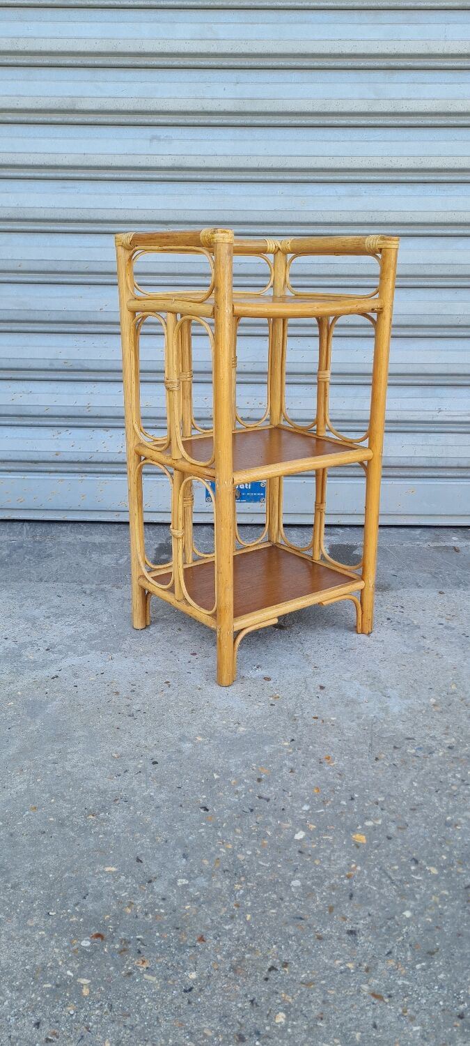 Rattan shelf 1970