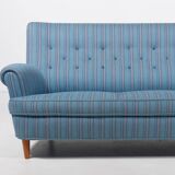 Swedish Modern elegant Carl Malmsten sofa ‘Home Evening’ by O.H. Sjögren, 1960’s