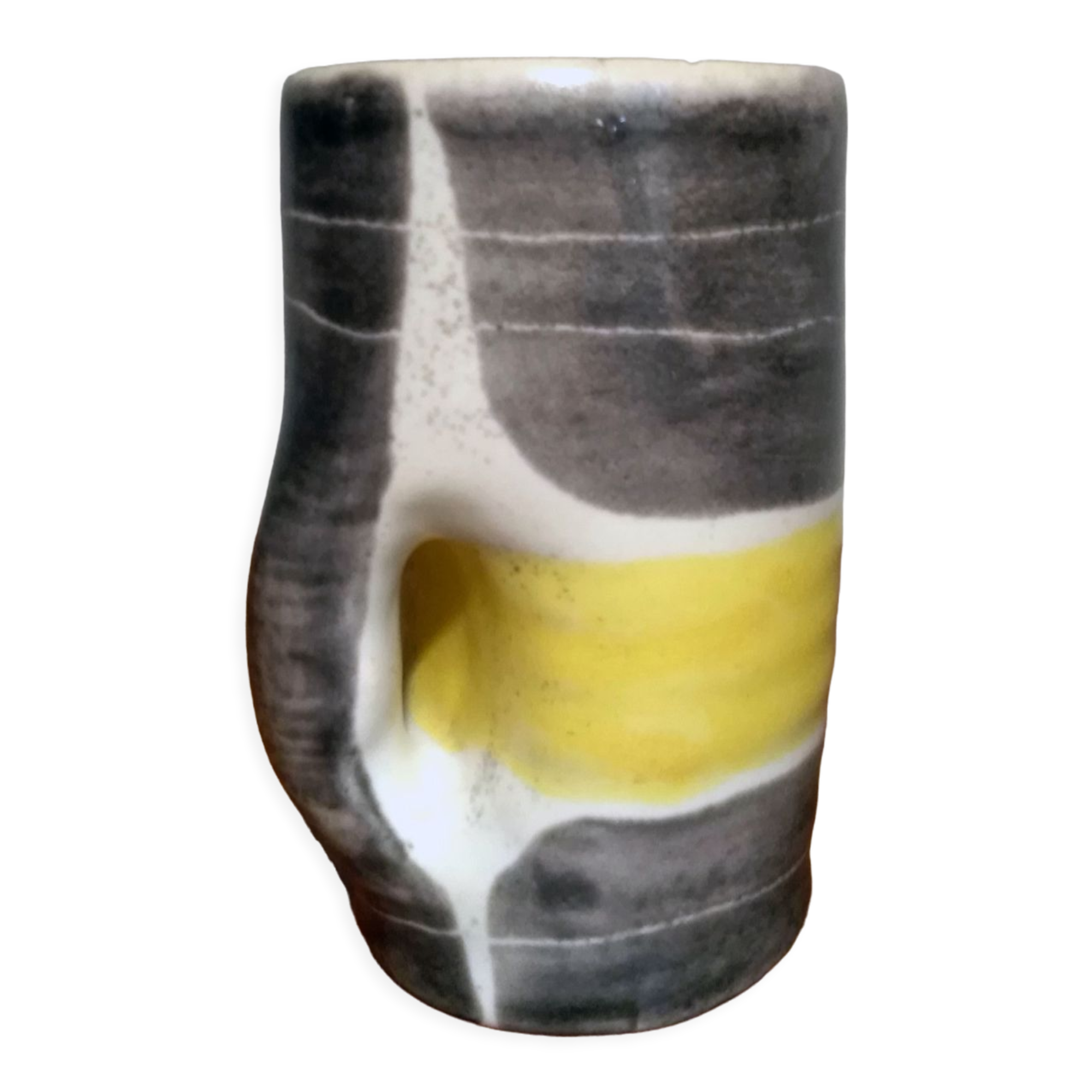 Ceramic mug by Mado Jolain 50s