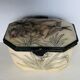 Engraved bone pill box