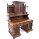Bureau de style Renaissance antique, France, vers 1880.