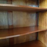 Louis XV-style curved wardrobe, Martin varnished
