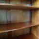 Louis XV-style curved wardrobe, Martin varnished