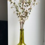Old bottle in green glass 30s