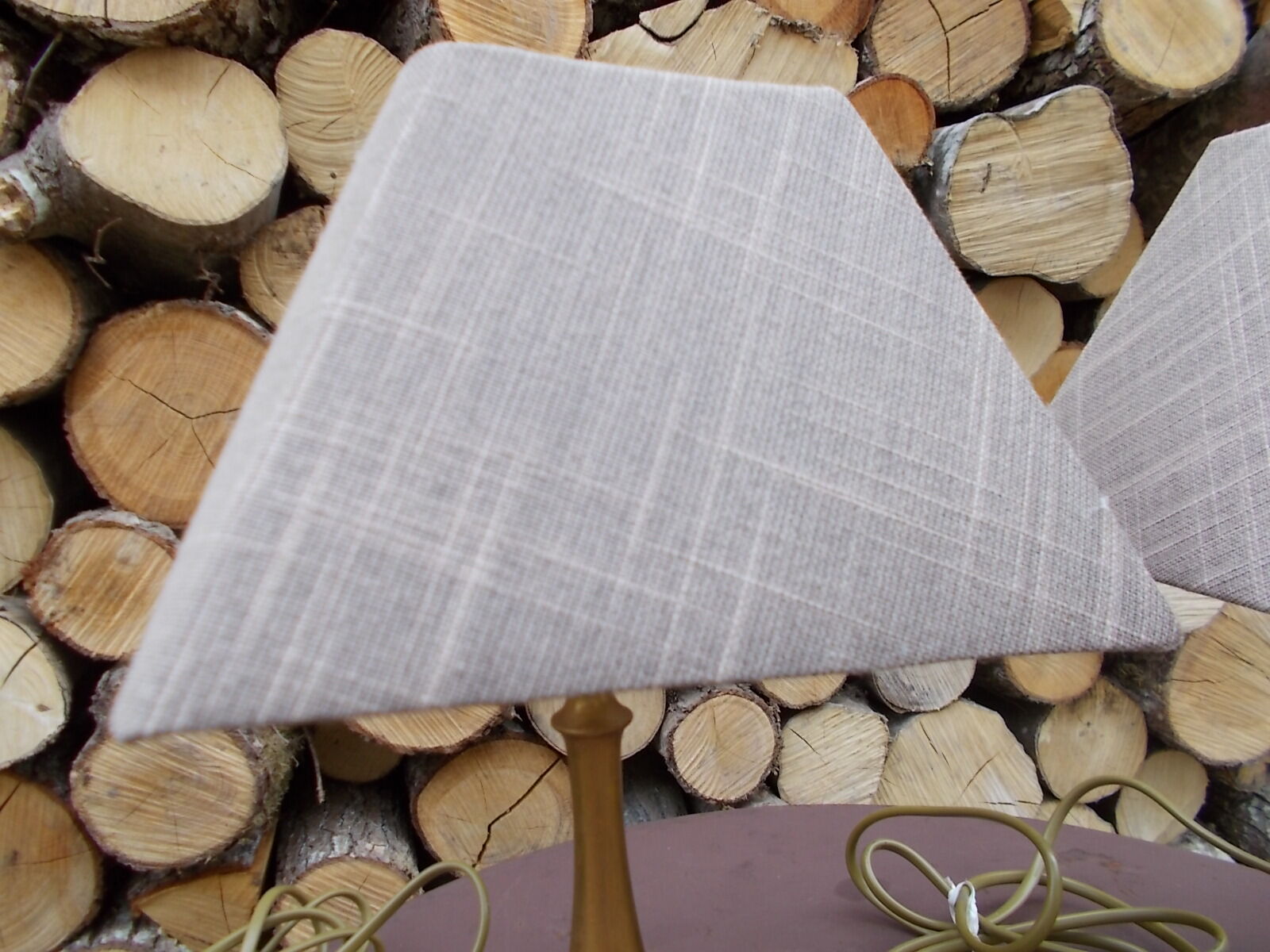 Paire lampes laiton