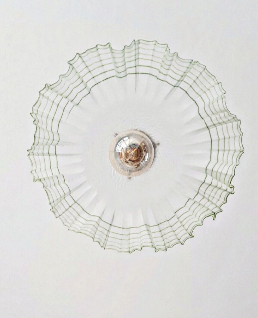 Vintage umbrella pendant lamp