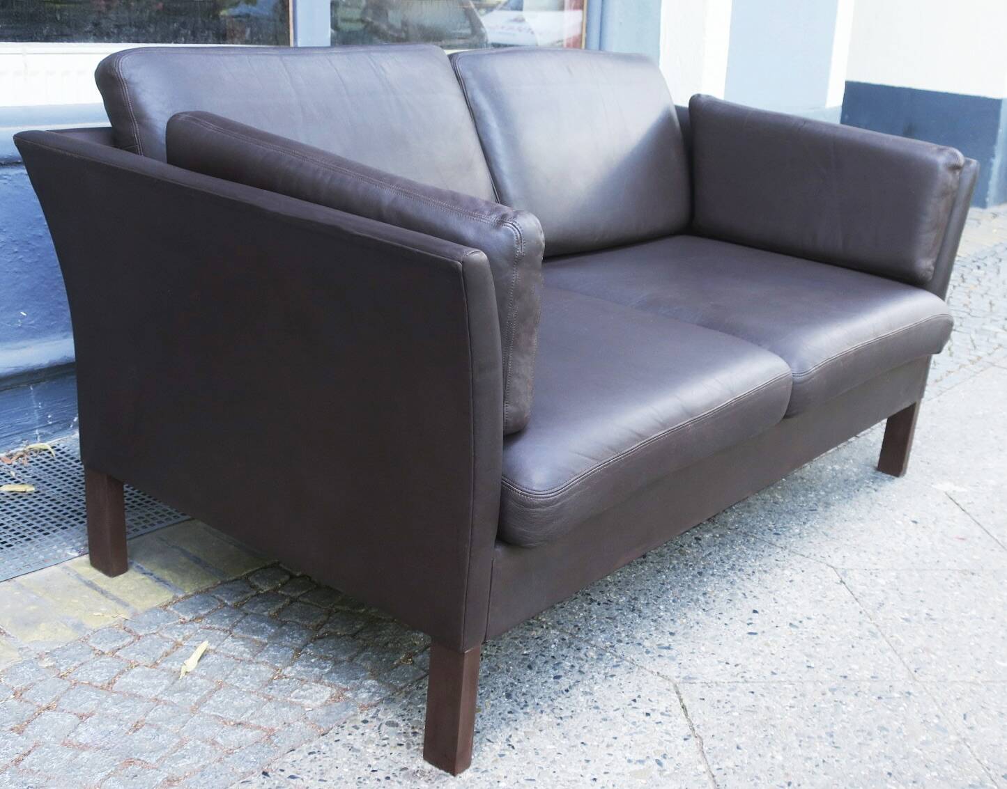 Danish sofa with down cushions, Mogens Hansen 1970s