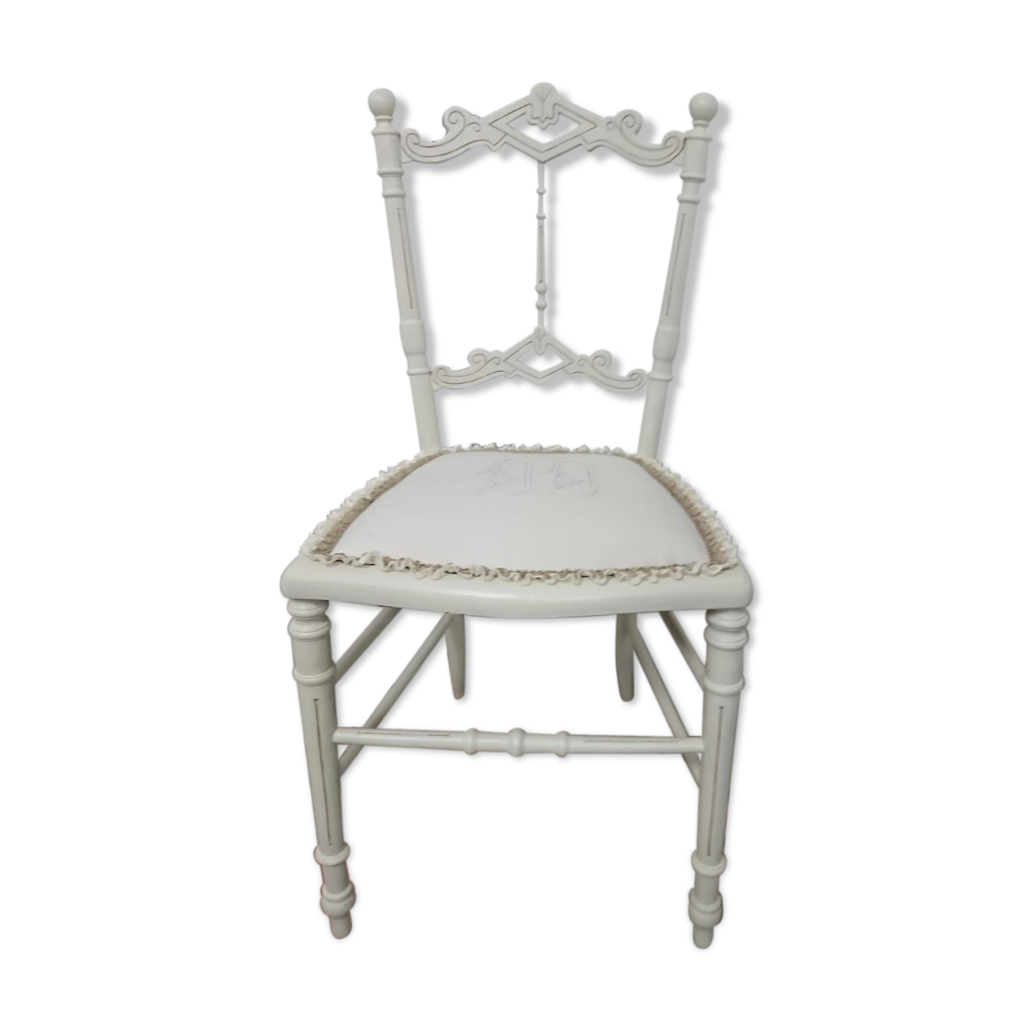 Antique chair "embroidery"