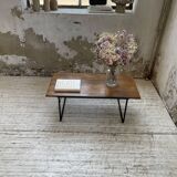 50s modernist oak coffee table