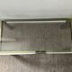 Vintage coffee table in brass and chrome metal from the 70s