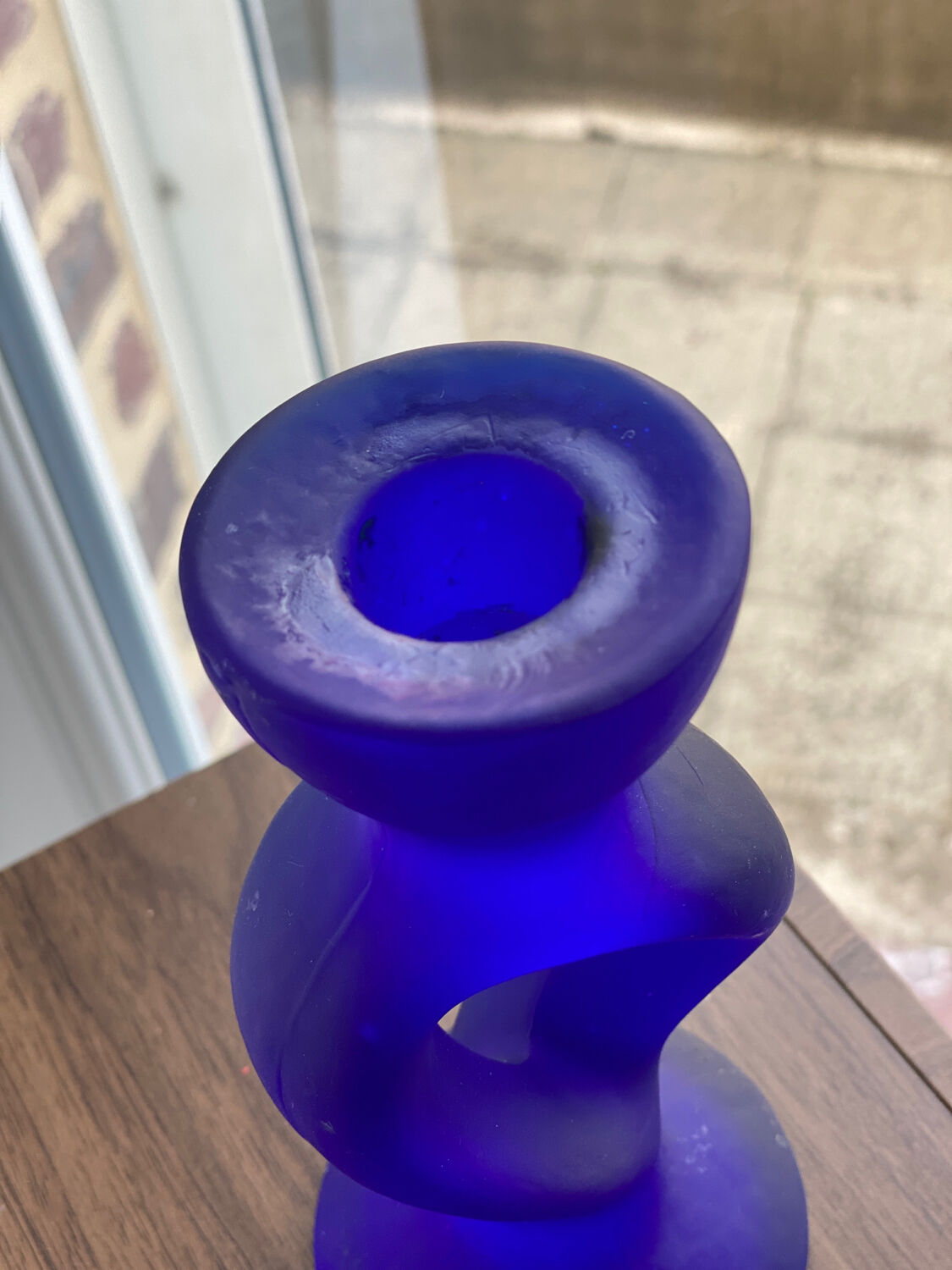 Murano candle holder