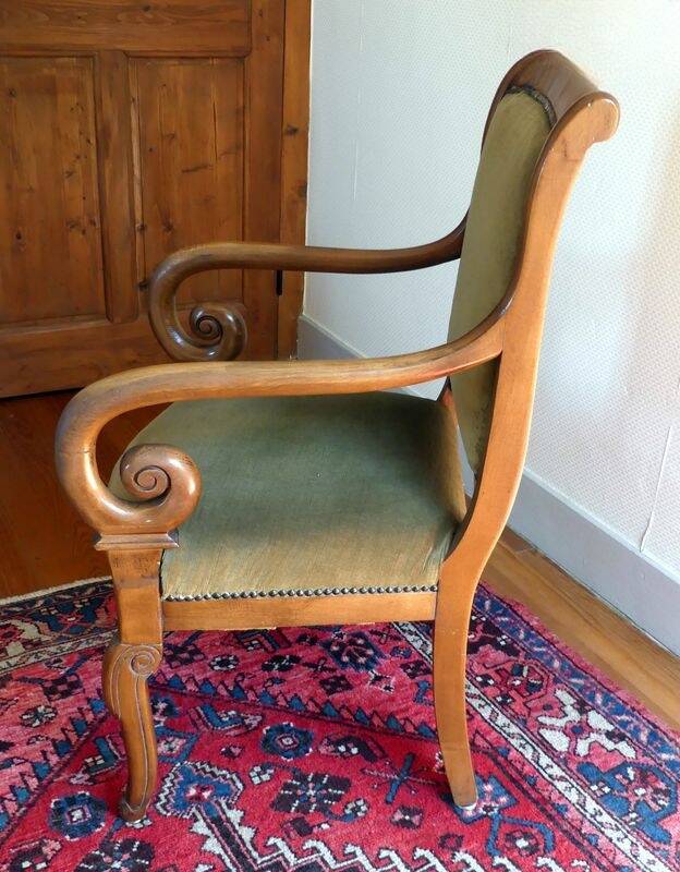 Empire style armchair
