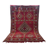 Handmade wool Berber rug 260x180 cm