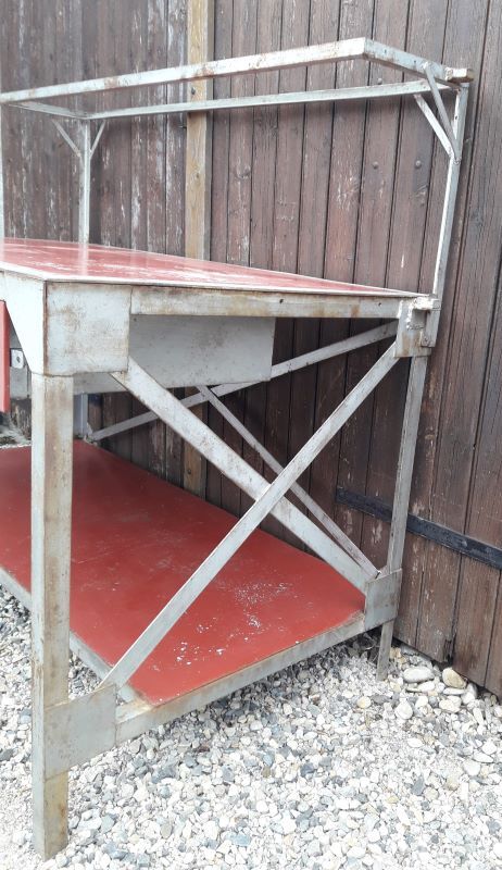 Old factory metal establishment, Majorette factory, industrial