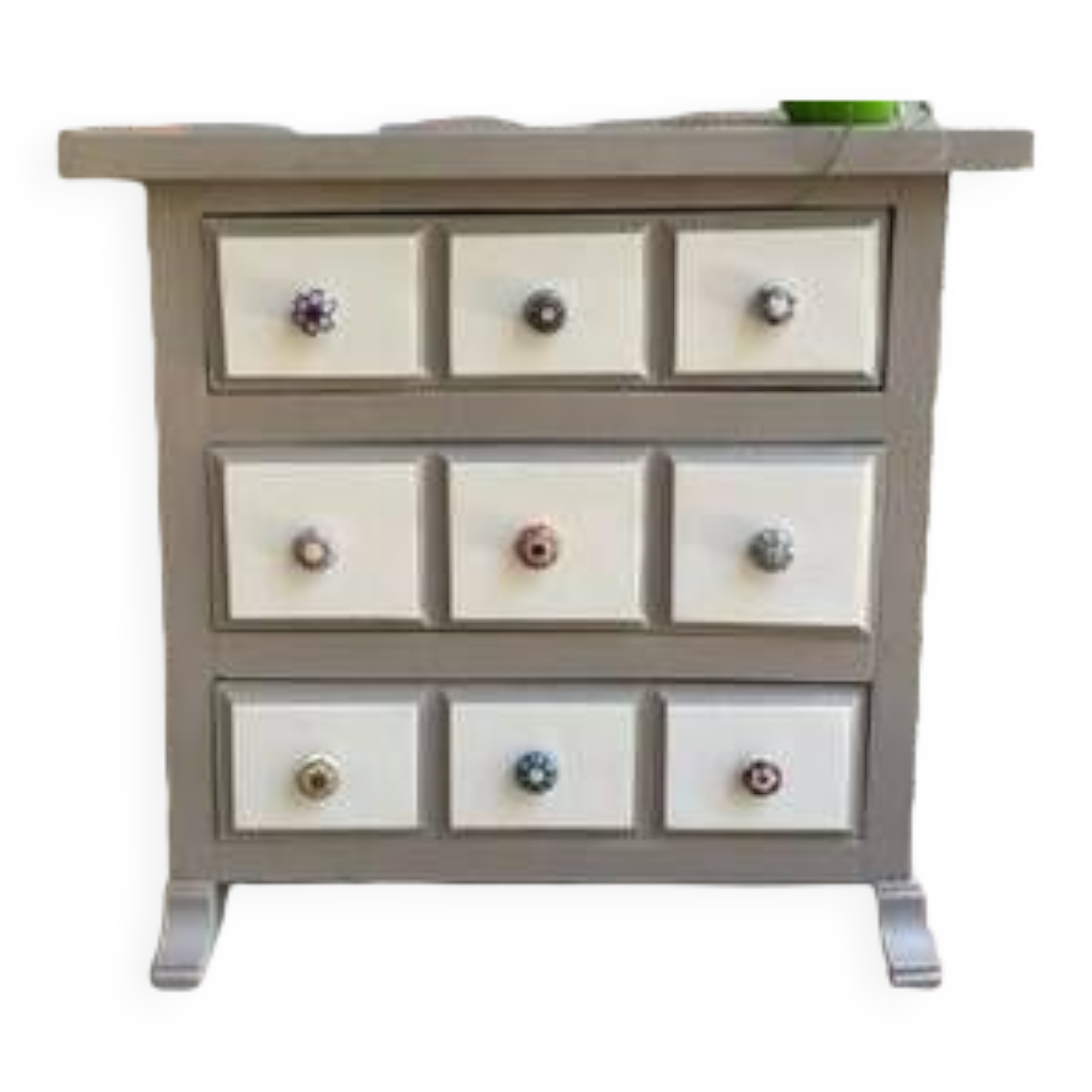 Castilian style wooden chest of drawers