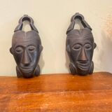 Pair ethnic masks