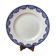 large round dish DIgoin Sarreguemines Casino model "Capri" years 50-60