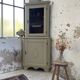 Corner display cabinet from the 1950s