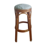 80's bamboo bar stool