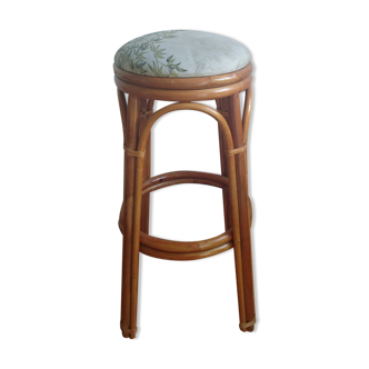 80's bamboo bar stool