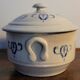 Bouillon/soup tureen/vegetable dish St Uze (ironstone) late 19th century
