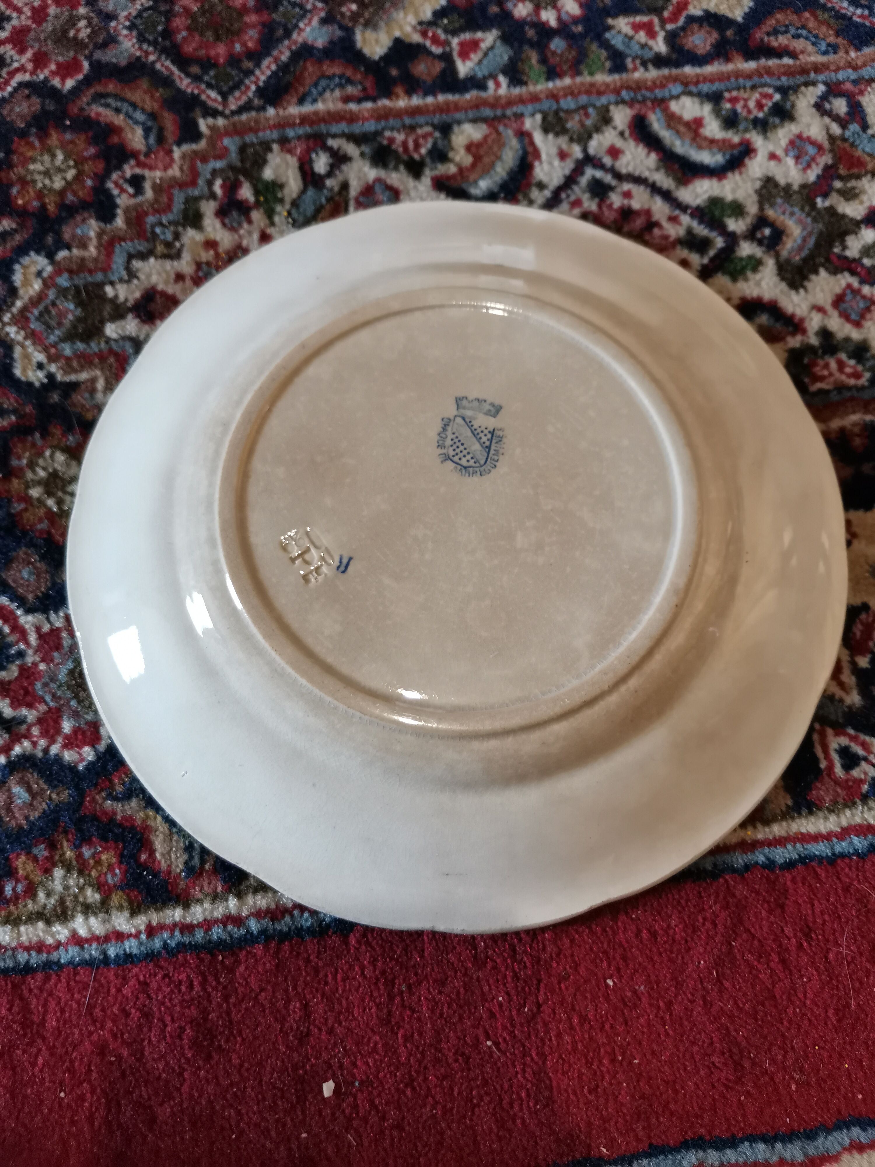 Assiette humoristique Mauvaises Farces Digoin