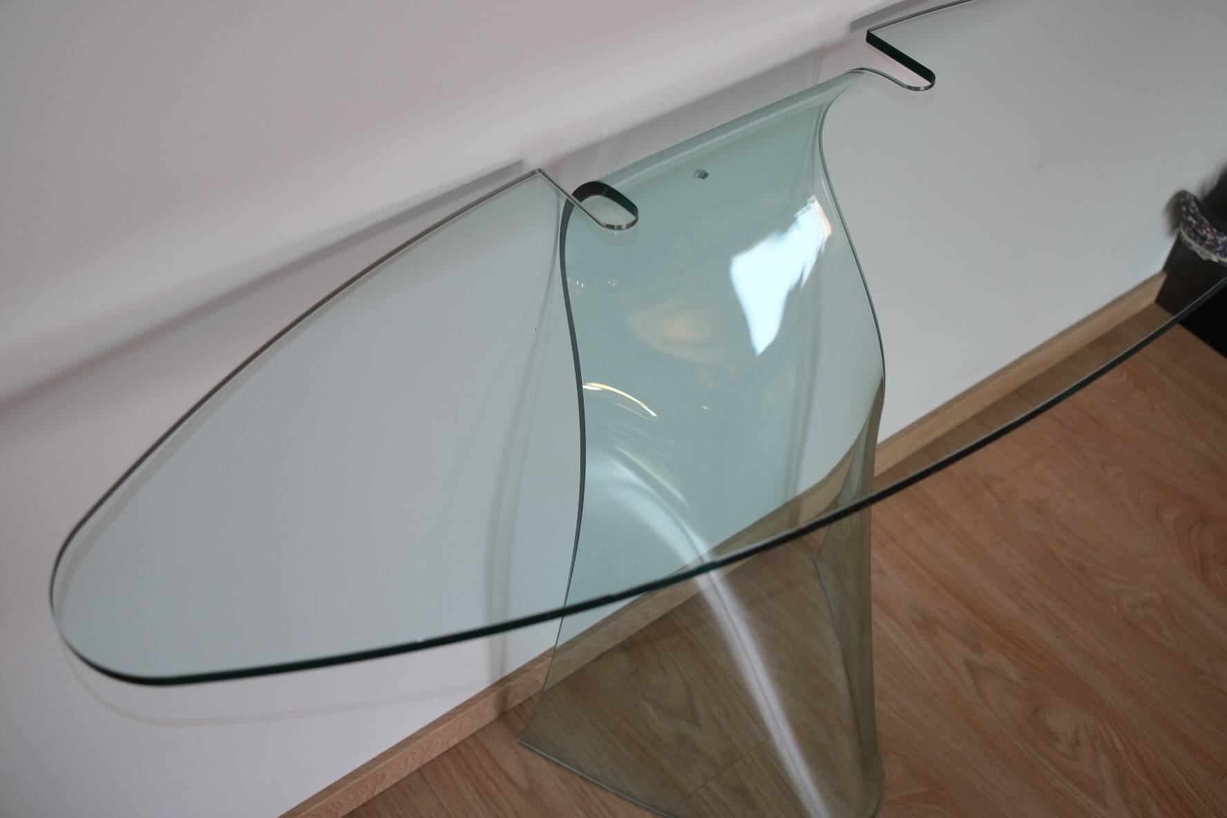 Fiam italia glass table/console – italian design